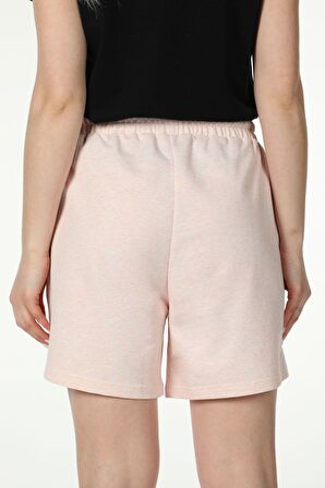 defy's KADIN ŞORT PEMBE MELANJ - XL