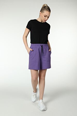 defy's KADIN ŞORT MOR - XS