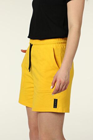 defy's KADIN ŞORT SARI - L