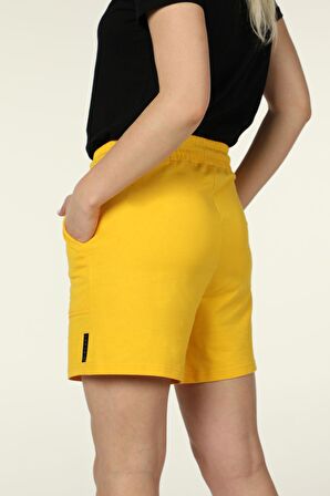defy's KADIN ŞORT SARI - XL