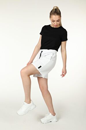 defy's KADIN ŞORT BEYAZ - XS
