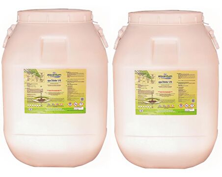 2 ADET Aquantum  50 Kg (100 KG) %90 Aktif Granül Klor - %90 Chlorine Granular