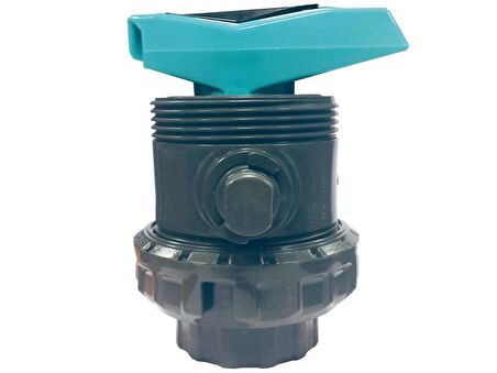 Gemaş Havuz Pvc Küresel Su Vanası d.50 mm–Yapıştırmalı-Pool Valve-ToptancıyızBiz