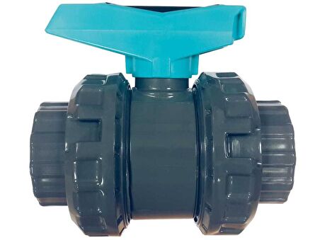 Gemaş Havuz Pvc Küresel Su Vanası d.90 mm-Yapıştırmalı-Pool Valve-ToptancıyızBiz