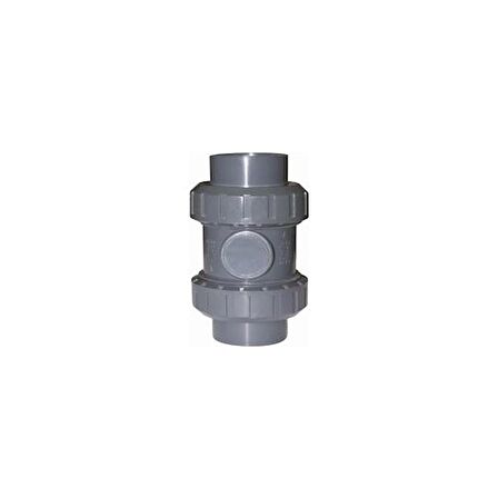 Pimtaş Havuz Pvc Yapıştırma Tip Yaylı Çekvalf 50 mm-Pool Check Valve-ToptancıyızBiz