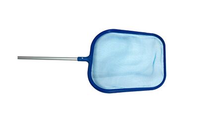 Water Fun 122 cm Alüminyum Saplı Düz Havuz Yüzey Kepçesi Surface Type Pool Leaf-ToptancıyızBiz