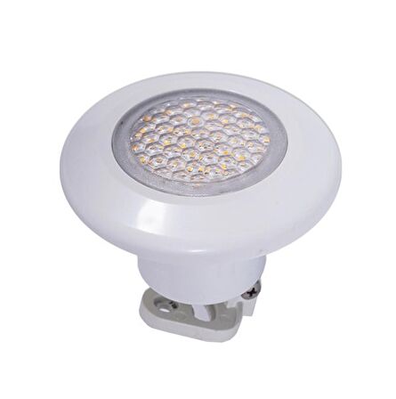 MegaPool Ayaklı Soft Beyaz Işık Led ( Osram ) Süs Havuz Aydınlatma Lambası Ayaklı 7 cm çap-ToptancıyızBiz