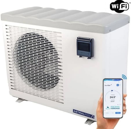 Astral Eco Elyo İnverter Havuz İsı Pompası 20 Kw-75 Ton(M3) Monofaze 7 M3/Saat-Toptancıyızbiz