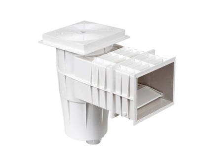 Gemaş Beton Skimmer Standart Uzatma Ağızlı +10 cm Kare Yüzer Kapak-ToptancıyızBiz