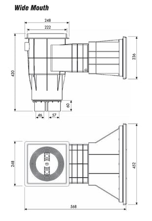 Gemaş Beton Skimmer Geniş Ağızlı Yüzer Kapak-ToptancıyızBiz