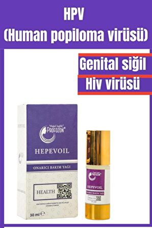 Profozon Hpv(insanpopiloma virüsü) hpv tedavisi genital siğil virüs öldürücü ozon yağı formülü