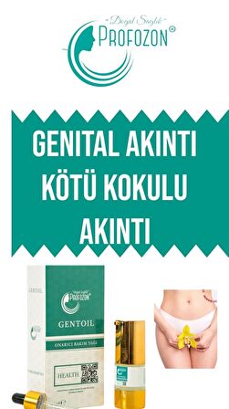 Profozon genital akıntı koku özel bölge(bikini) kararması vajinal mantar kremi ozon yağı formülü