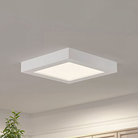 Maxled MX-1060B - 18W 6500K Soğuk Beyaz | Beyaz Kasa Sıva Üstü Kare LED Panel