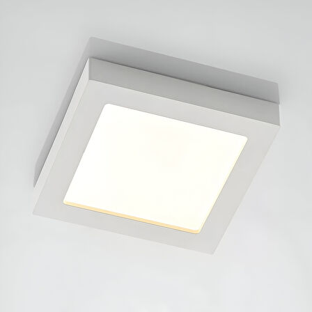 Maxled MX-1060B - 18W 6500K Soğuk Beyaz | Beyaz Kasa Sıva Üstü Kare LED Panel