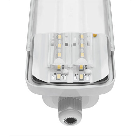 Maxled MX-3058N - 36W 4000K Ilık Beyaz | U Tipi LED Etanj Armatür
