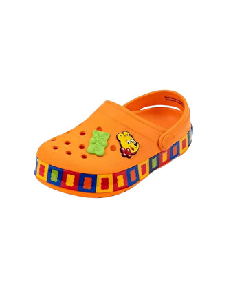 Haribo Çocuk Eva Sandalet 25-35 Numara Turuncu