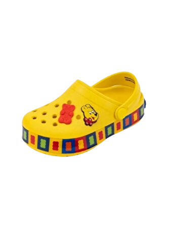 Haribo Çocuk Eva Sandalet 25-35 Numara Sarı