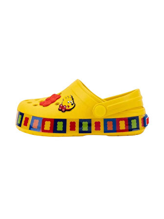 Haribo Çocuk Eva Sandalet 25-35 Numara Sarı
