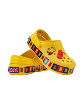 Haribo Çocuk Eva Sandalet 25-35 Numara Sarı