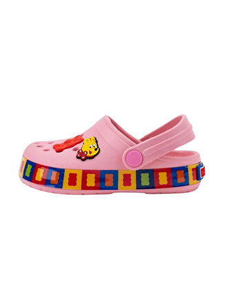 Haribo Çocuk Eva Sandalet 25-35 Numara Pembe