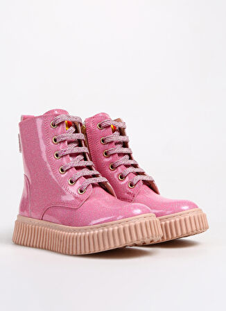 Haribo Pembe Kız Çocuk Bot Shiny Bear Boots HRBFTW660 Pink