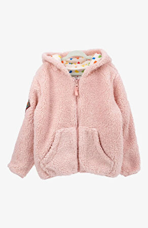 Haribo Kız Çocuk Halfzip Polar 4-10 Yaş Pembe