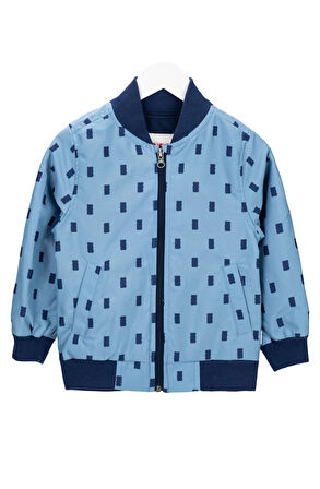 Haribo Erkek Çocuk Ceket 3-8 Yaş Mavi