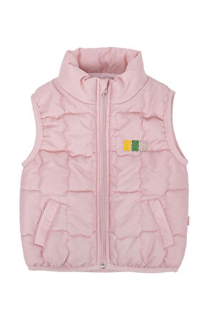 Haribo Kız Çocuk Yelek 3-8 Yaş Pembe