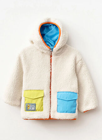 Haribo Lila - Mavi Kız Çocuk Mont P102