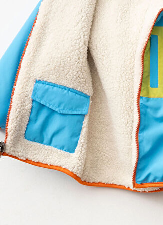 Haribo Lila - Mavi Kız Çocuk Mont P102