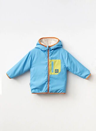 Haribo Mavi - Yeşil Erkek Çocuk Mont P102