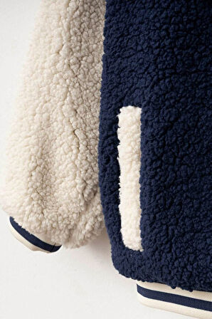 Erkek Çocuk Polar Kolej Ceket - Lacivert | 6 Yaş