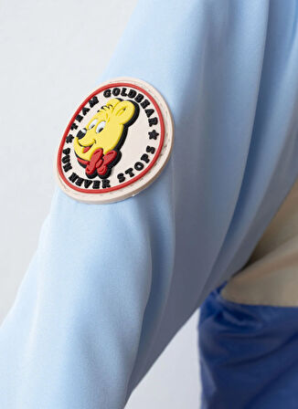 Haribo Mavi - Sarı Kız Çocuk Mont M202