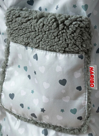 Haribo Yeşil Erkek Çocuk Mont M204