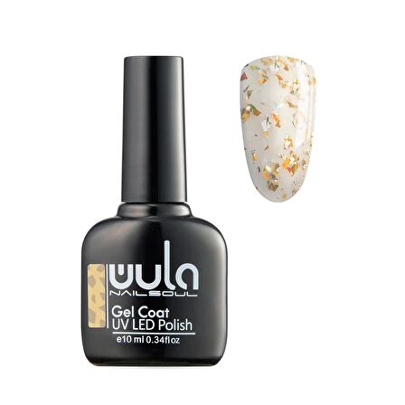 Wula Kalıcı Oje Nailsoul Glitter Rain Simli 10ml Ton 625