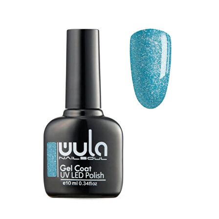 Wula Kalıcı Oje Nailsoul Brilliance Simli 10ml Ton 434