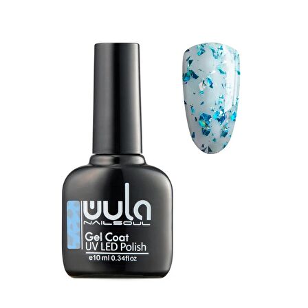 Wula Kalıcı Oje Nailsoul Glitter Rain Simli 10ml Ton 623