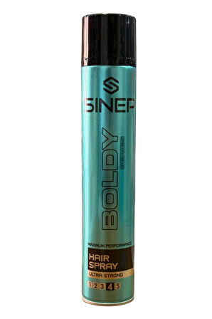 Sinep Ultra Strong Saç Spreyi Güçlü Tutuş Boldy Serisi 400 Ml