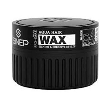Sinep Hair Wax  Aqua Black 150ml S4