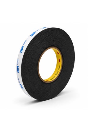 Scotch Çift Taraflı Bant 10 mm x 50 Metre Güçlü Yapıştırıcı Siyah Akrilik Bant EKRAN CAM KASA KAPAK TAMİR BANDI