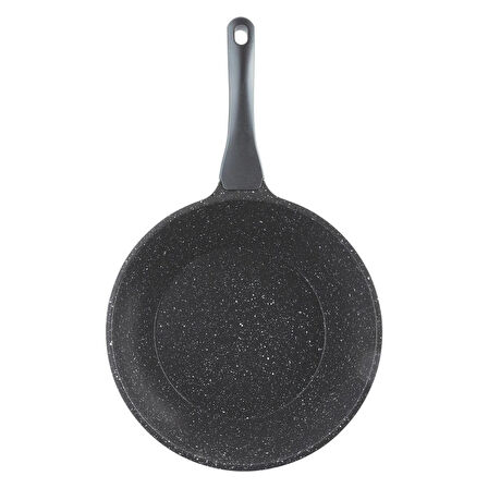 ThermoAD Granit Döküm Wok Tava 28cm - Gri