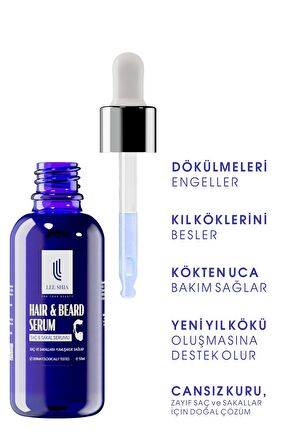 Mavi Saç Ve Sakal Serumu 50 ml