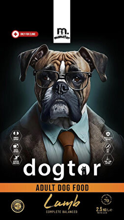 Mamator Hipoalerjenik Dogtor Adult Mini Küçük Irk Köpek Maması 2.5 KG