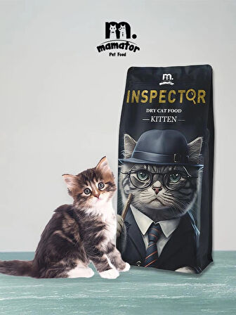 Mamator Hipoalerjenik Inspector Kitten Yavru Kedi Maması 15 KG