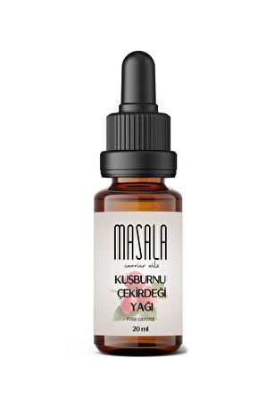 Masala Saf Kuşburnu Çekirdeği Yağı 20 ml. (Rosehip Oil)  Soğuk Pres