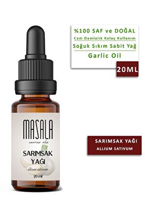 Masala Sarımsak Yağı 20 ml. (Garlic Oil) 