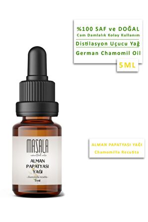 Masala Alman Papatyası Yağı 5 ml - Papatya Yağı (Chamomile German Essential Oil)