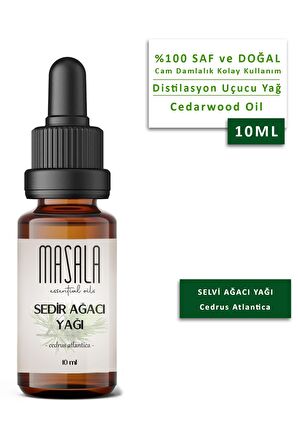 Masala Sedir Ağacı Yağı 10 ml. - (Cedarwood Oil) 