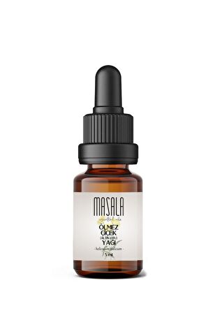 Masala Ölmez Çiçek Yağı 5 ml - Altın Otu (Helichrysum Essential Oil)