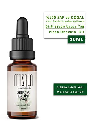 Masala Sibirya Ladini Yağı 10 ml. - (White Spruce Essential Oil) 